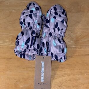 Patagonia Kids Mittens - Lavender and Black